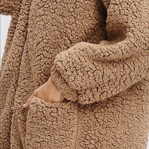 ✨LAST ONE ✨Small Teddy Bear Coat With Hood - Picture 8 of 8